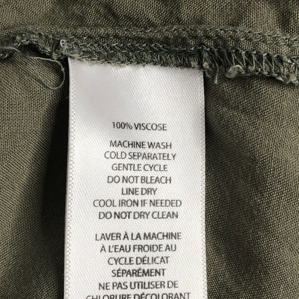 BeachLunchLounge Light Green Button Down Shirt XS - Picture 5 of 8